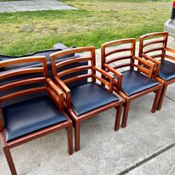 4 Handsome Dining Chairs