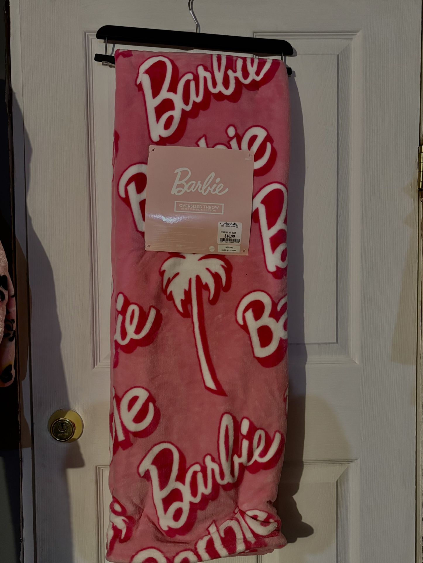 barbie blanket