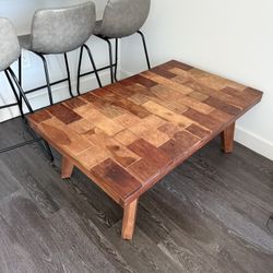 West Elm Wood Coffee Table