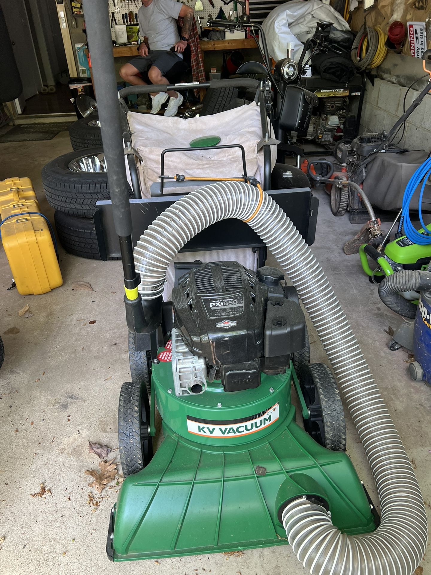 Billy Goat Lawn Vacuum
