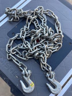 Heavy Duty Tow Chain with Hooks