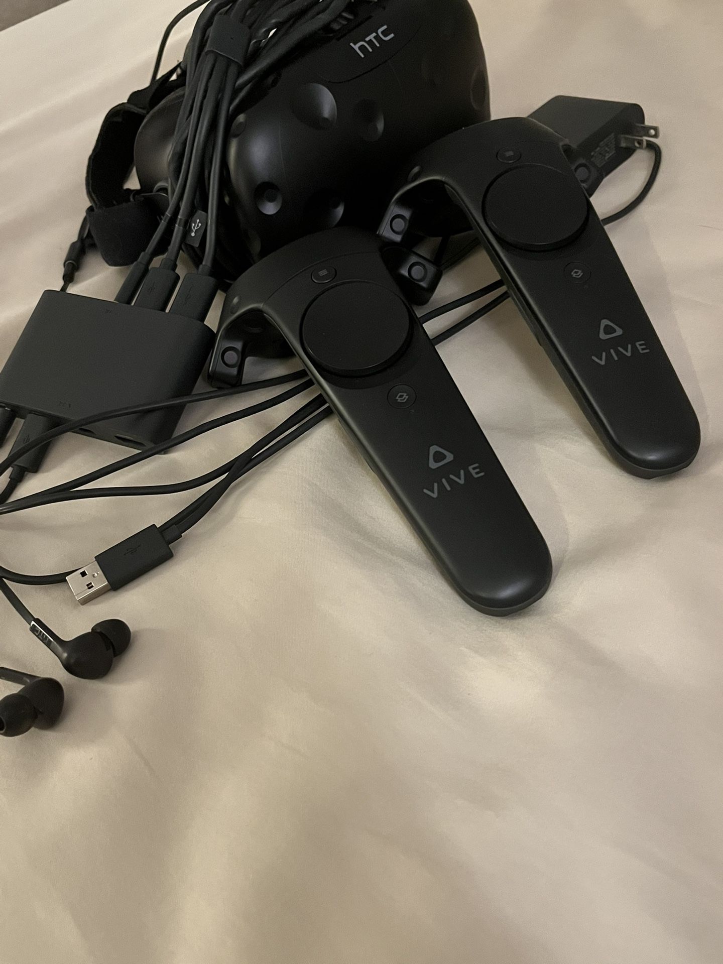 HTC Vive Headset and Controllers