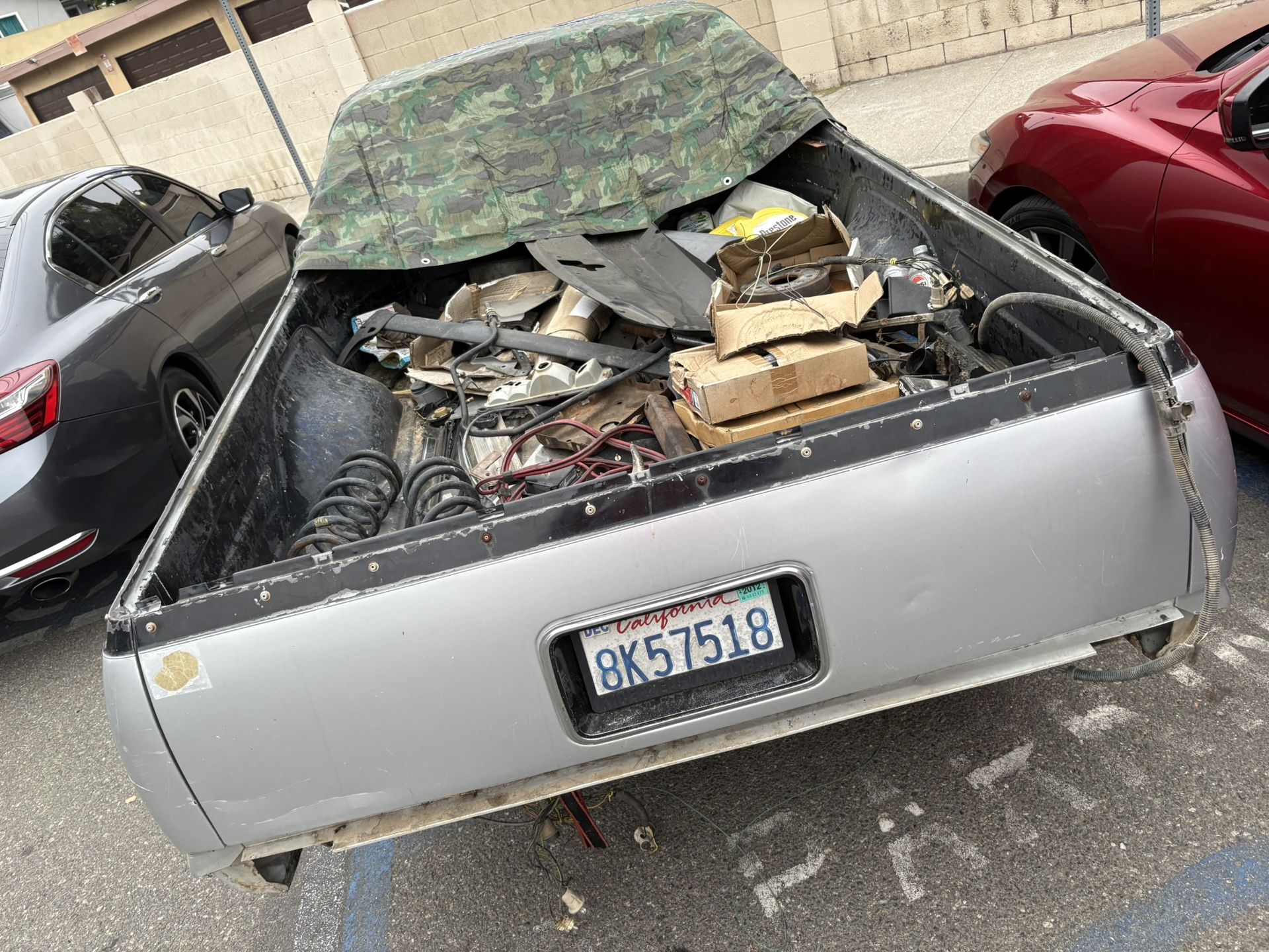 El Camino Body Stripped Bill Of Sale Body/Frame