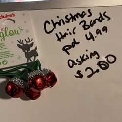 Christmas Hair Bands 