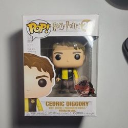 Harry Potter Cedric Diggory Funko Pop (Special Edition With Sticker)