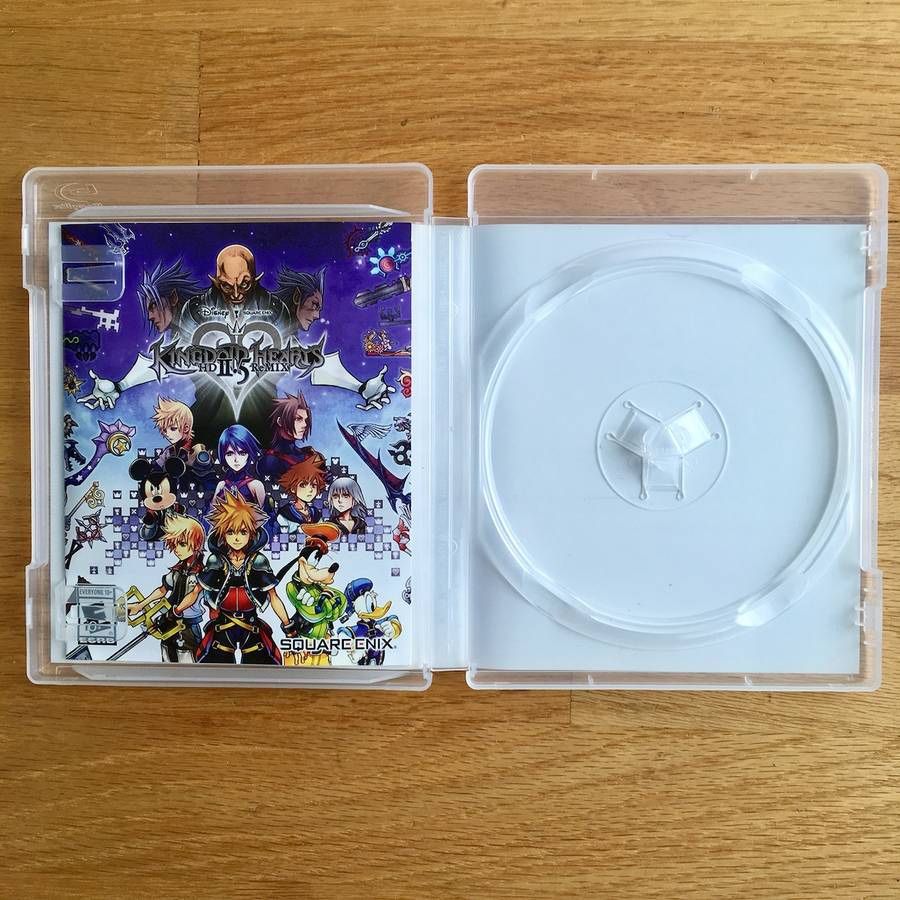 Sony Playstation PS3 Kingdom Hearts HD II.5 Remix Empty Case