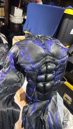 Black Panther Costume Muscle Suit