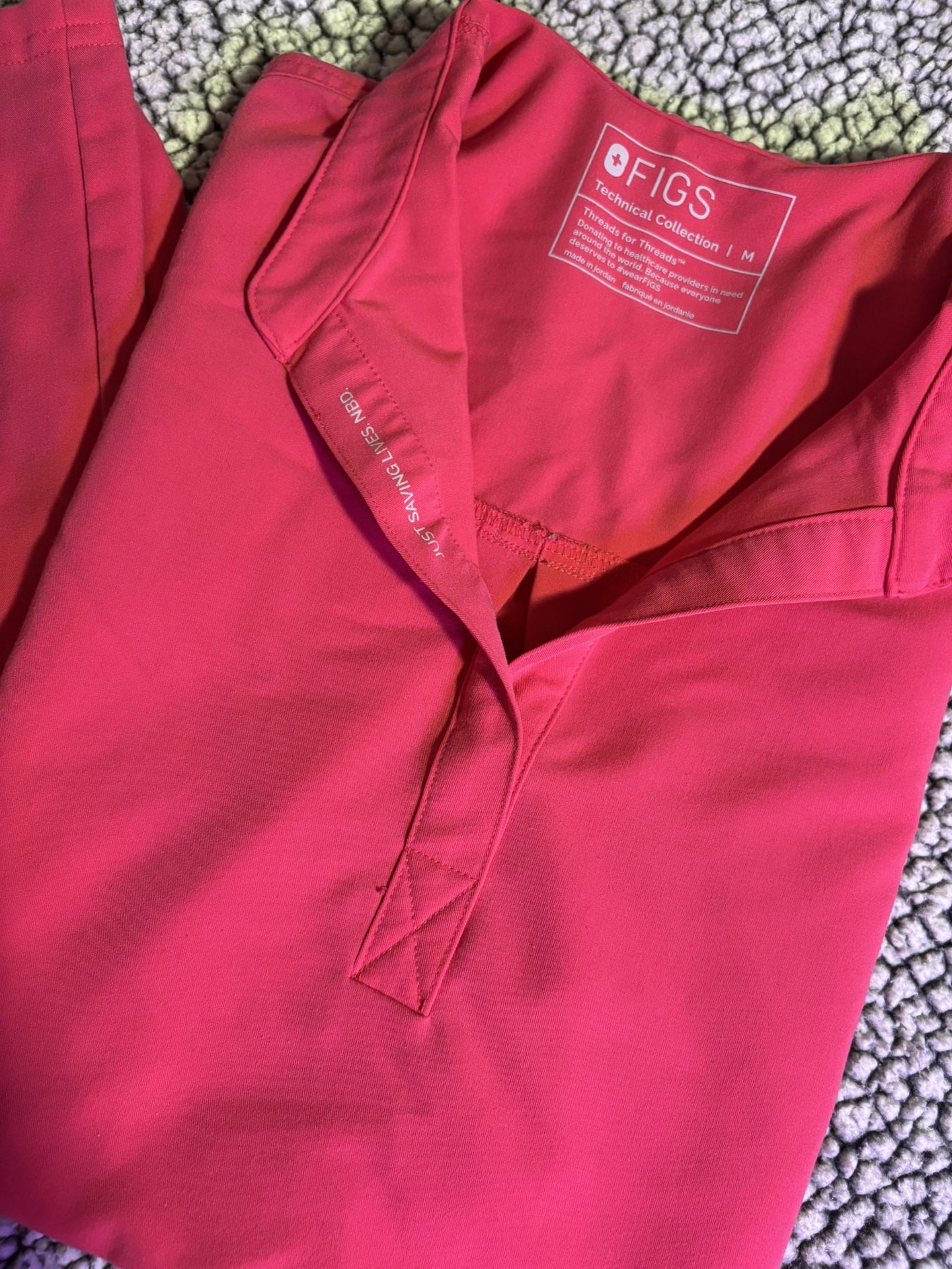 Figs Scrubs in Shocking Pink (Discontinued Color)