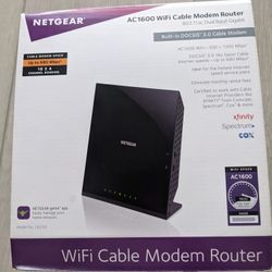 Netgear Wifi Cable Modem Router