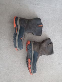 New wolverine steel toed boots