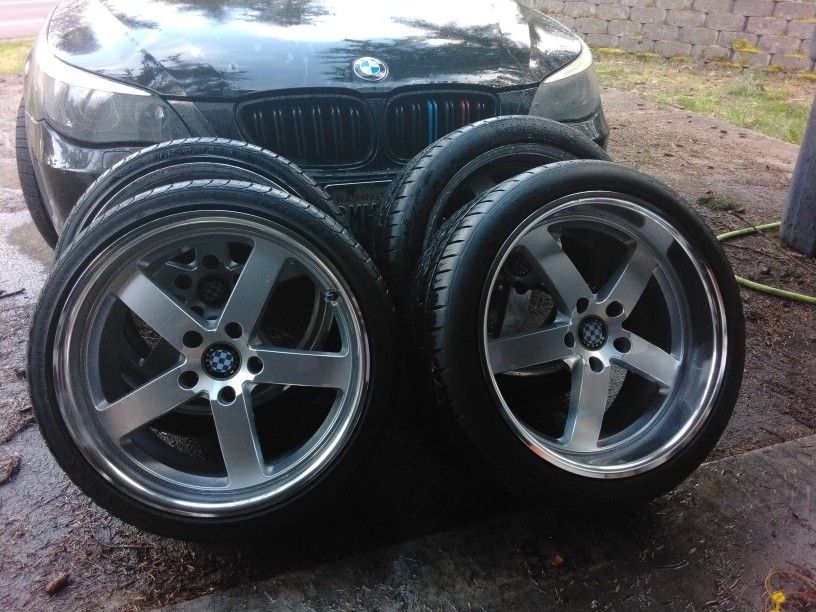 19" Rims AND Tires Off Of 2004 BMW 525i