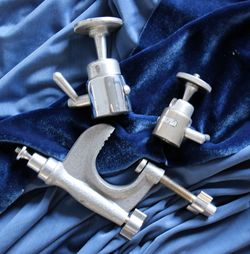 vintage German made camera adapters to tripods, etc.