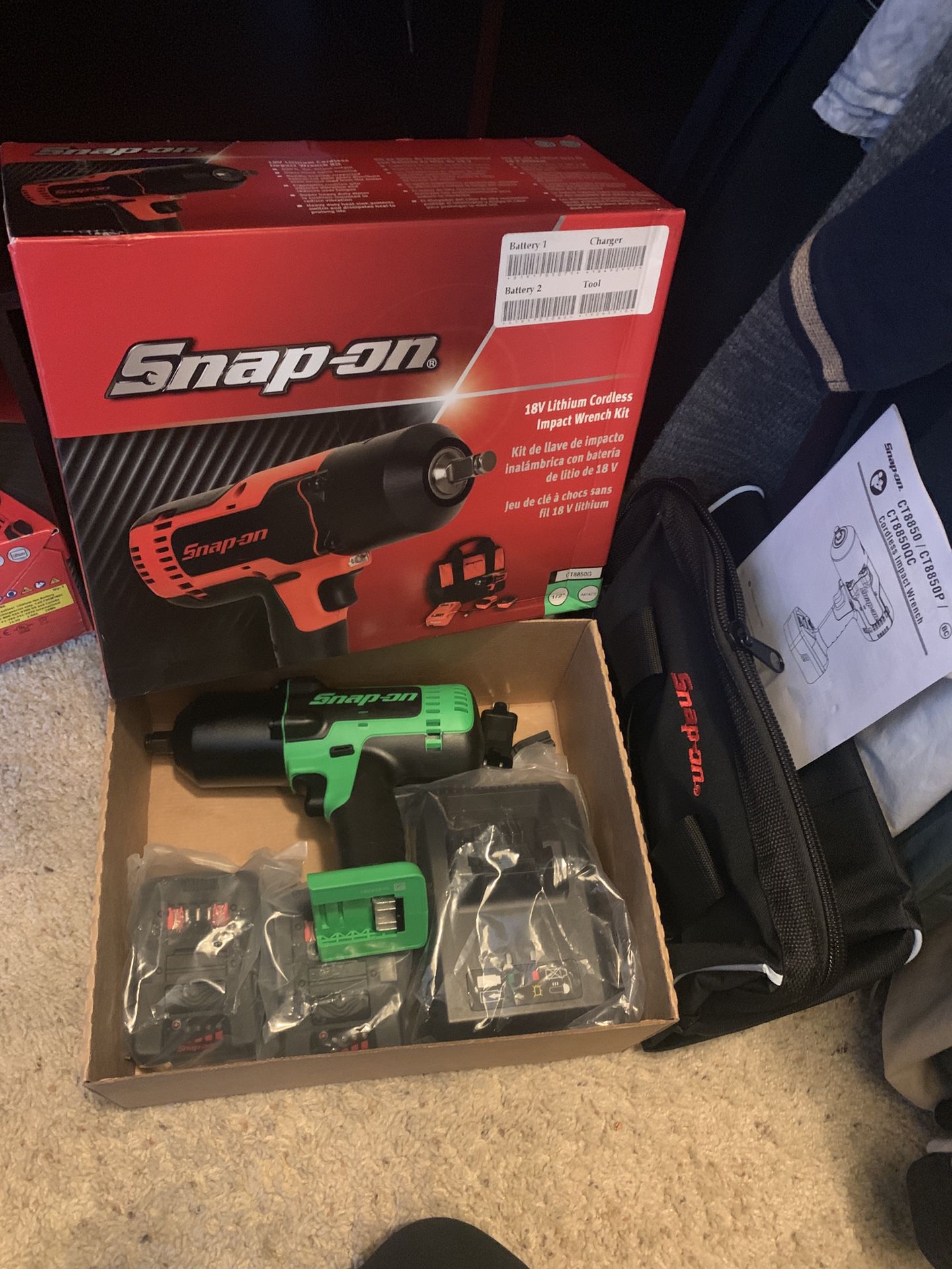 Snap on tools brand new