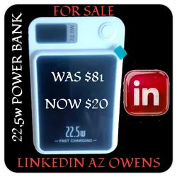New 22.5W Magnetic Power Bank