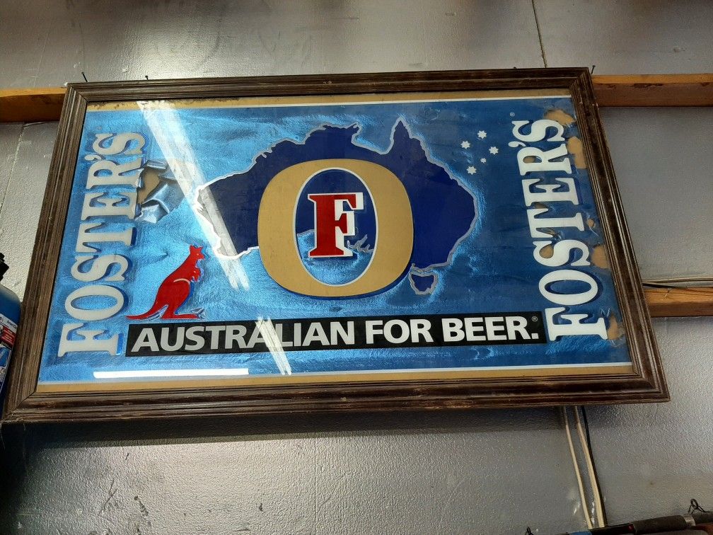 Ventege  Foster Beer  Frame 