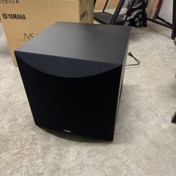 Yamaha 10" 100W Subwoofer  (NS-SW100BL) 