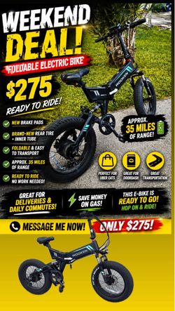 EBike 275$ come get it