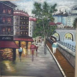 oil panting