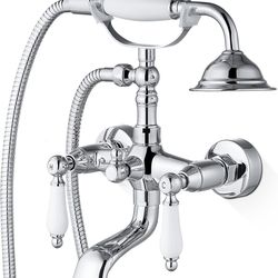 8 Inch Shower Head and Handle Set Square Shower Faucet Set Bathroom Rainfall Shower Faucet Set Stainless Steel Showerhead Single Function Shower Trim