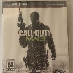 COD MW3 PS3