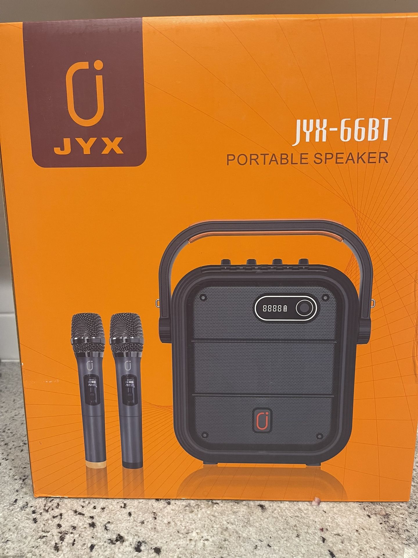 Brand New Wireless Karaoke Machine 2 Microphones