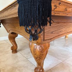 Pool Table 9ft Goldenwest ( Free Delivery & Set Up & New Color Felt Of Your Choice )