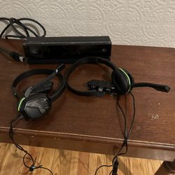 2 Afterglow LVL1 Chat Headset For Xbox One & Microsoft Kinect For Xbox One