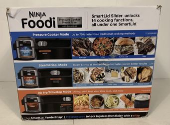 Ninja OL701 Foodi 14-in-1 SMART XL 8 Qt. Pressure Cooker Steam Fryer for  Sale in Los Angeles, CA - OfferUp