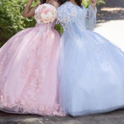 Two Quinceanera Dresses For $700 Each . 