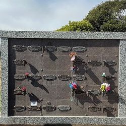 Veteran niches in Los Osos Memorial Park 🇺🇸