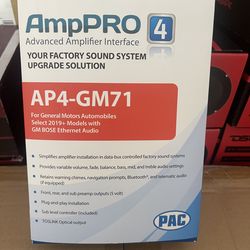 AmpPRO 4 Amplifier interface PAC-AP4GM71