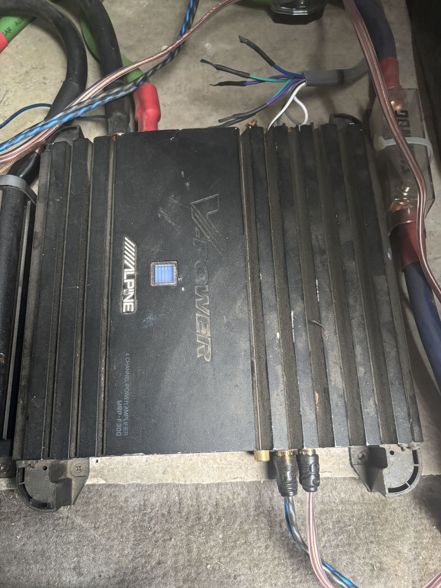 4 Channel Alpine Amp/6x9 Kicker/blaupunkt Epicenter 