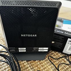 Netgear Wifi Cable Modem router