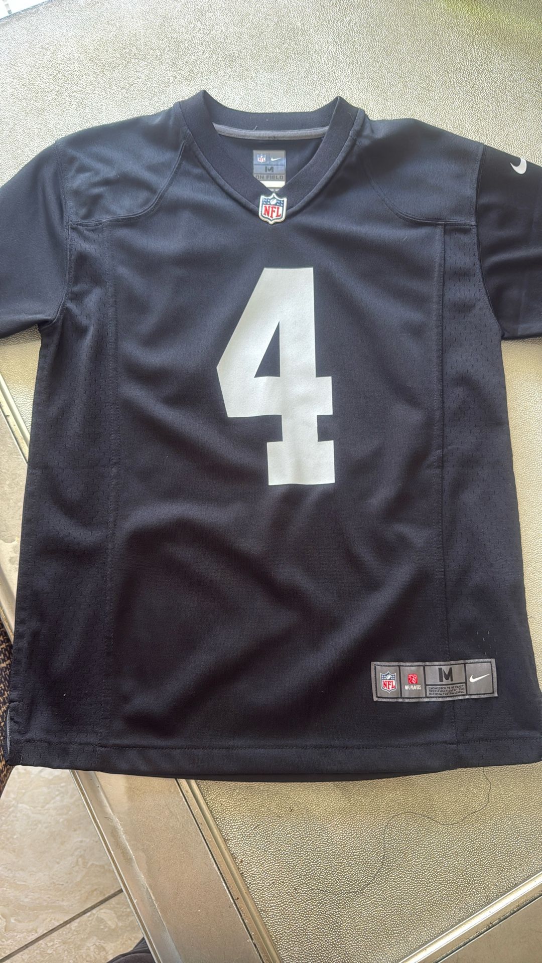 Raiders Derek Carr #4 Nike Jersey /kids