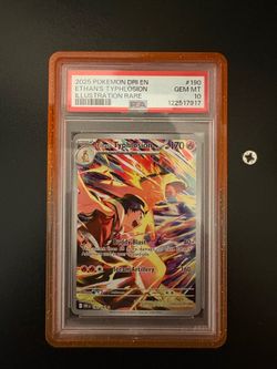 DESTINED RIVALS ETHANS TYPHLOSION PSA 10