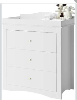 GAVETERO DE MADERA BLANCO