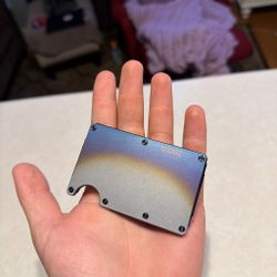 Burnt Titanium Ridge Wallet