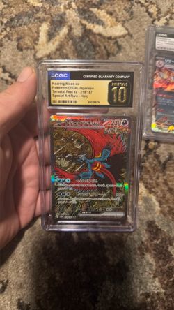 Pokemon slabs 4 Sale