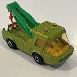 Vintage 1972 Matchbox Superfast Metallic Light Green Tow Joe Truck Loose