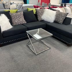 Sectional Black 