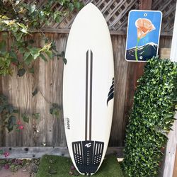 5’5 Solid Butter Biscuit Surfboard Surf Board (not Machado Glazer Firewire Tomo Slater Designs Album Channel Islands Lost Rnf 96 Sharpeye Js Fish Dhd)