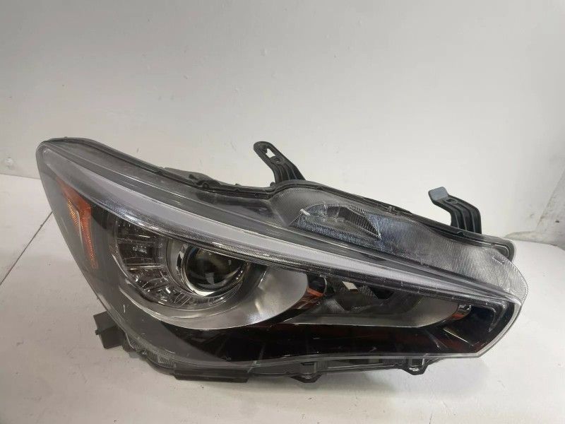 2014-2017 INFINITI Q50 RIGHT SIDE LED HEADLIGHT HEADLAMP W/O ADAPTIVE # IG14-HDS930