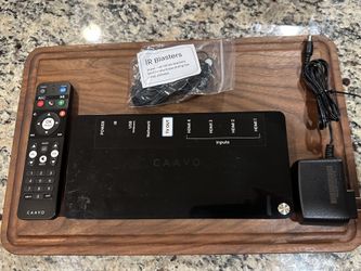 Caavo HDRX4 Home Theater Hub Control Center with Remote New