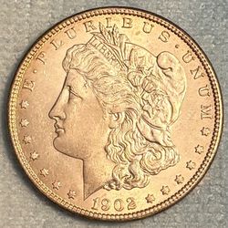 1902 O Morgan Silver Dollar UNC/BU **Exceptional**