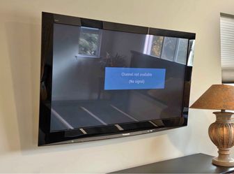 58” Panasonic VIERA TV with mount