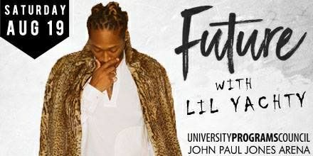 2 Tickets to see Lil Yachty And Future August 19th John Paul Jones Arena on August 19th at