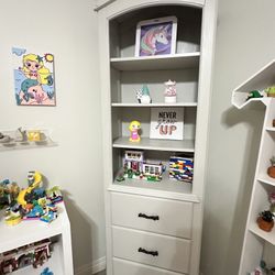 Kids Book Shelf With Drawers