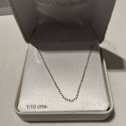 Sterling Silver Chain.   (BRAND NEW)