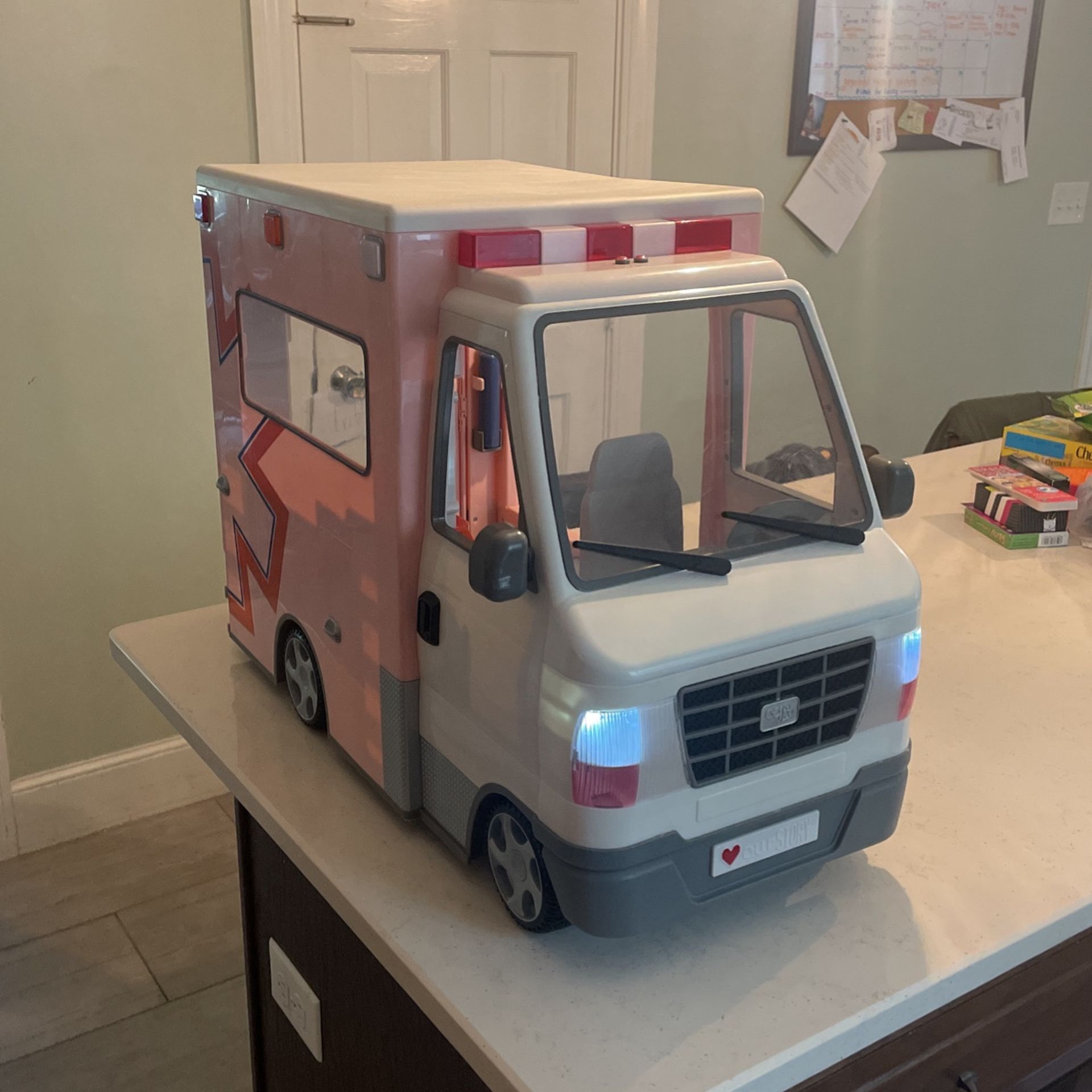 American Girl Doll Ambulance