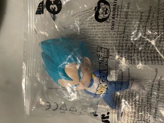 Dragon ball super Burger King collab vegeta blue